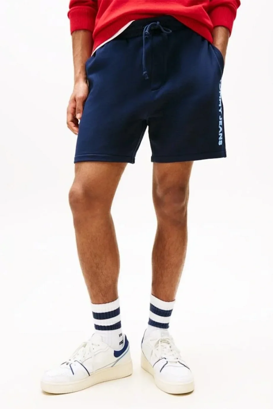 Tommy Hilfiger Erkek Rahat Kesim Klasik Plaj Mavi Şort DM0DM21781C1G