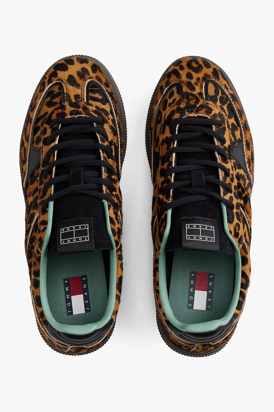 Tommy Hilfiger The Greenwich Edge Leopar Desenli Kadın Sneaker EN0EN029040K7