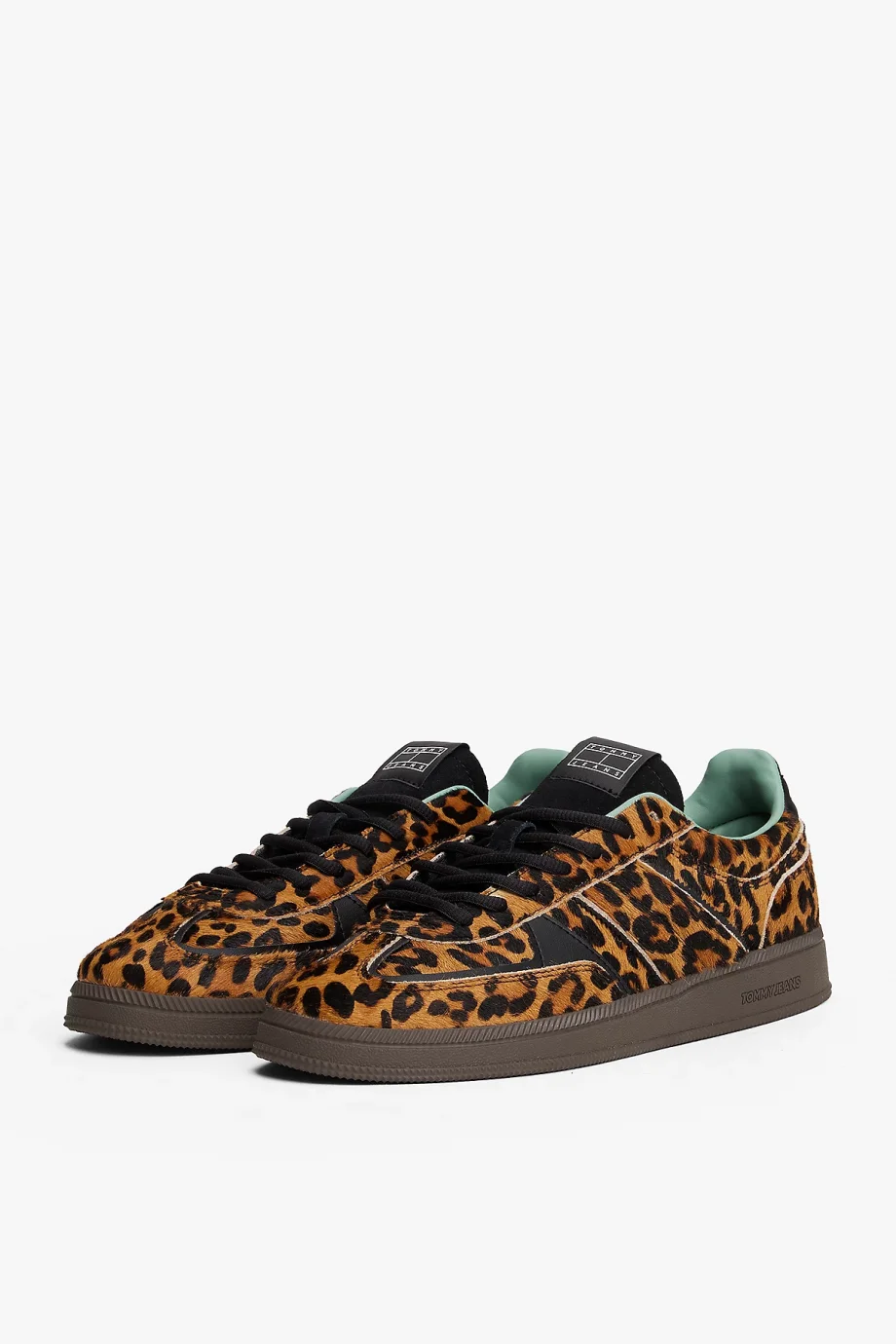 Tommy Hilfiger The Greenwich Edge Leopar Desenli Kadın Sneaker EN0EN029040K7
