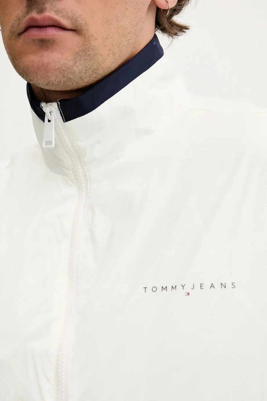 Tommy Hilfiger TJM LW ESSENTIAL JACKET Erkek Beyaz Ceket DM0DM21667YBL