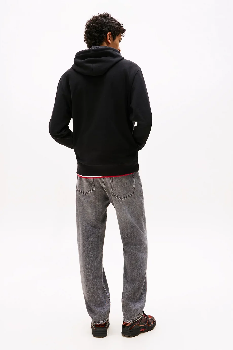 Tommy Hilfiger TJM Normal Kesim RWB Bayrak Desenli Erkek Sweatshirt DM0DM22092BDS