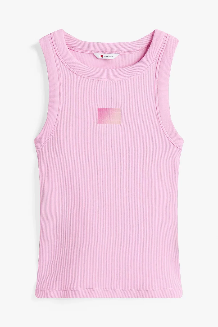 Tommy Hilfiger TJW SLIM GRADIENT FLAG TANK Kadın Pembe Crop  DW0DW20920U06