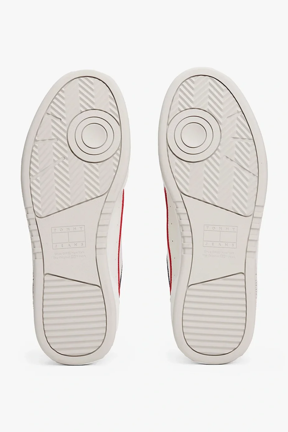 Tommy Hilfiger Yüksek Tabanlı Deri Erkek  Beyaz Sneaker EM0EM015850G1