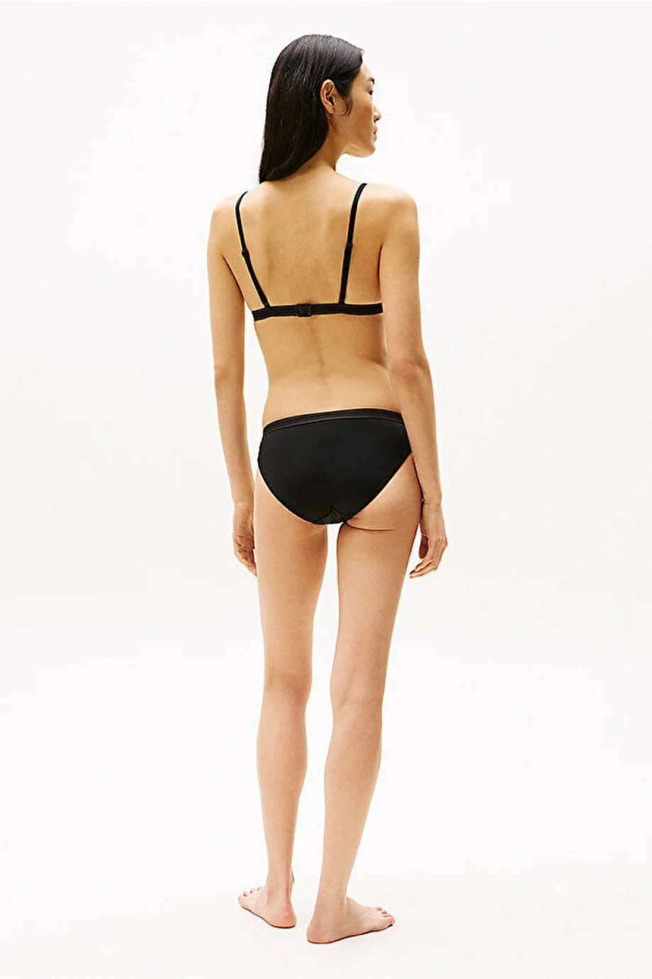 Tommy Hilfiger TRIANGLE FIXED RP Kadın Bikini Üstü UW0UW05801BDS