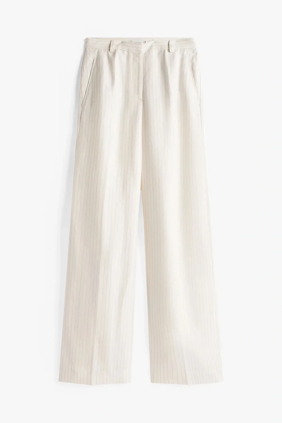 Tommy Hilfiger VISCOSE LINEN WIDE LEG PANTS Kadın  Pantolon WW0WW4546403N