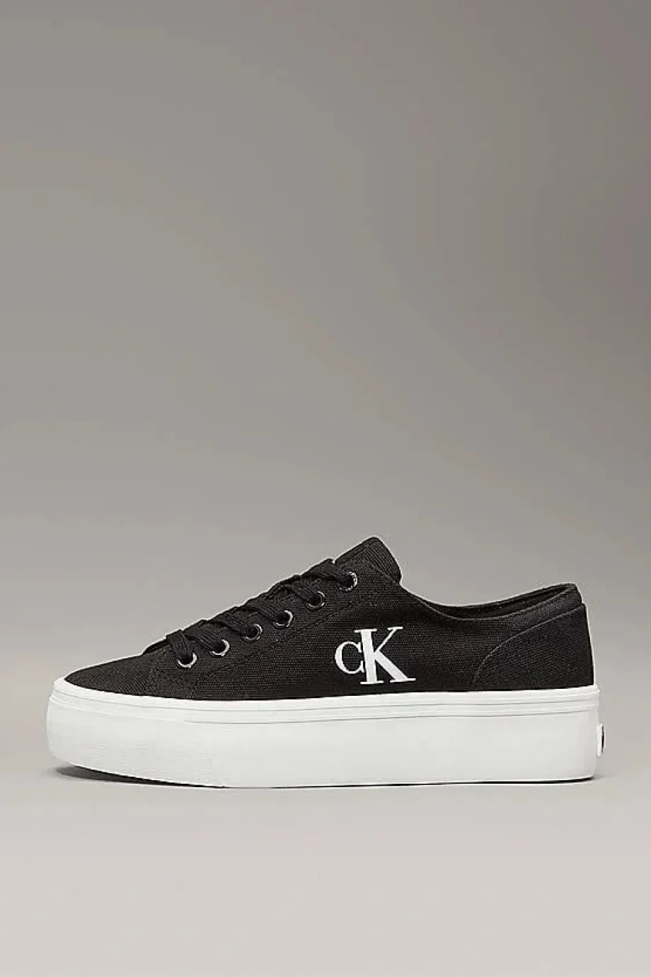 Calvin Klein Kadın Siyah Logolu Sneaker