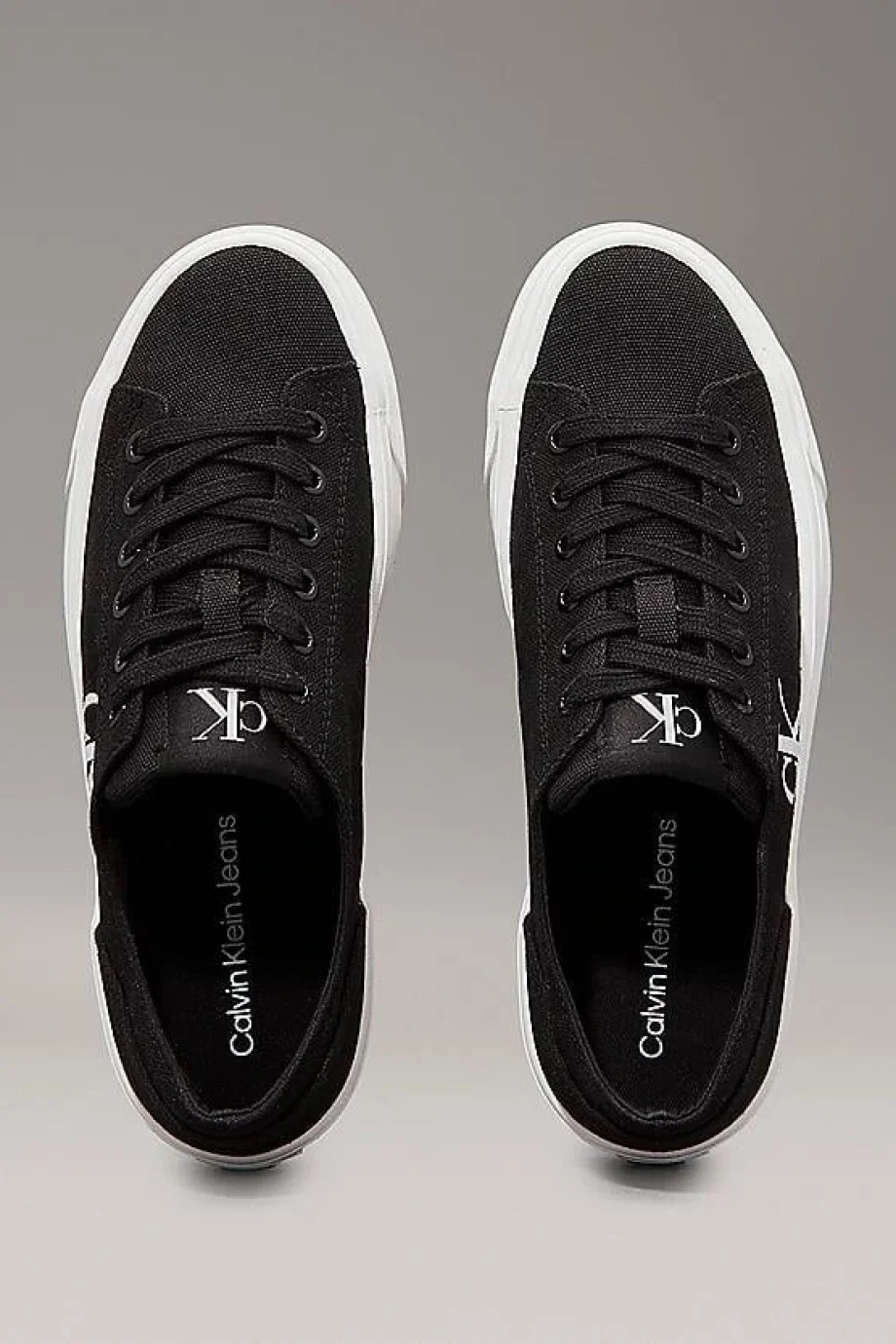 Calvin Klein Kadın Siyah Logolu Sneaker