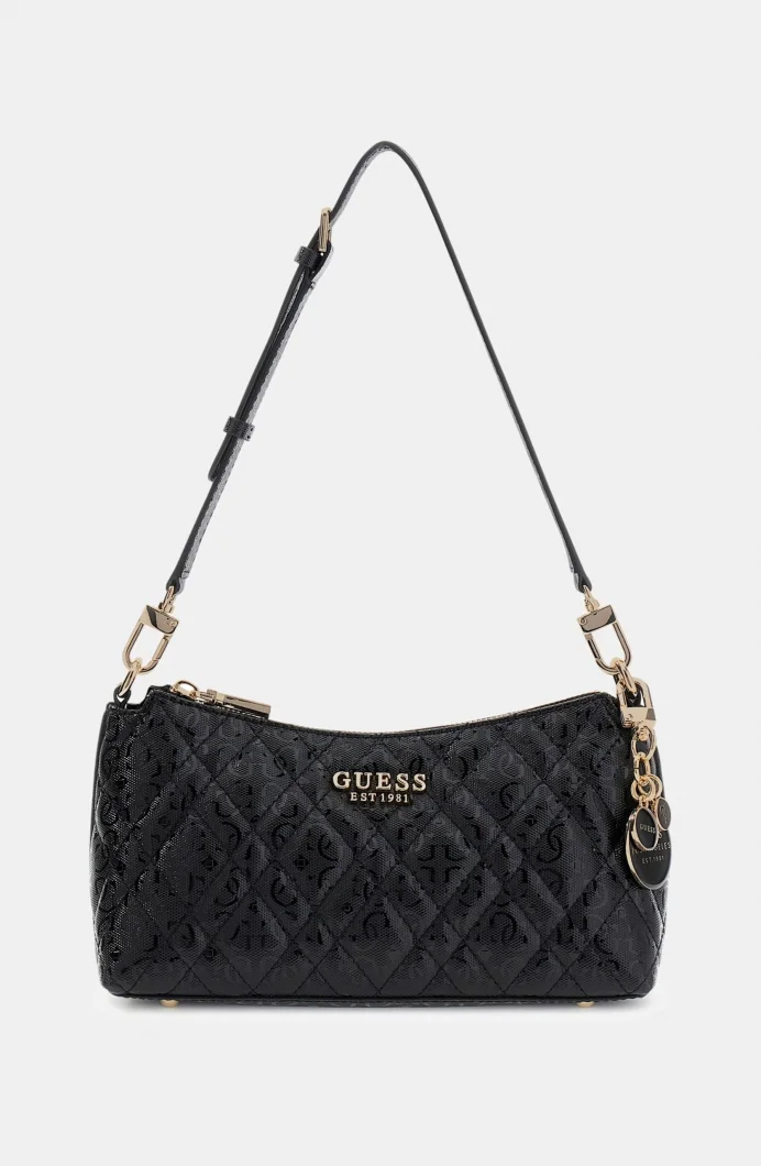 Guess Isemay Omuz Kadın Siyah Omuz Çantası HWGG9628180-BLA