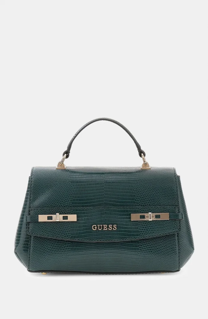 Guess Melinda Üstten Saplı Kapaklı Kadın Yeşil Omuz Çantası HWKL9933200-FOR