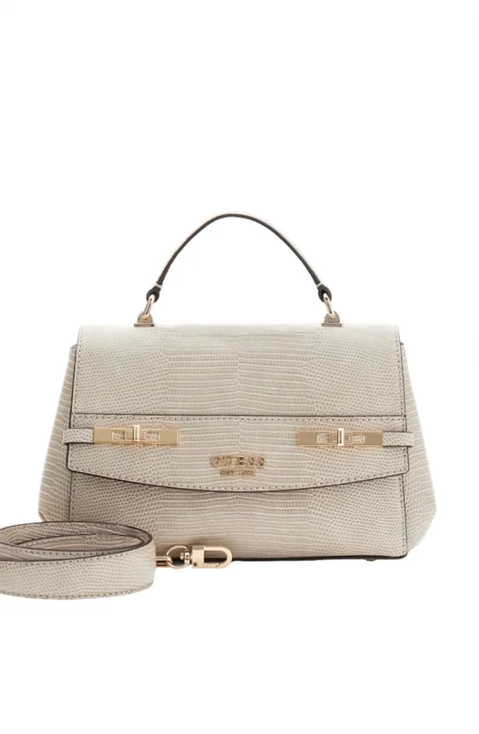 Guess Melinda Üstten Saplı Kapaklı Kadın Bej Omuz Çantası HWKL9933200-LTA