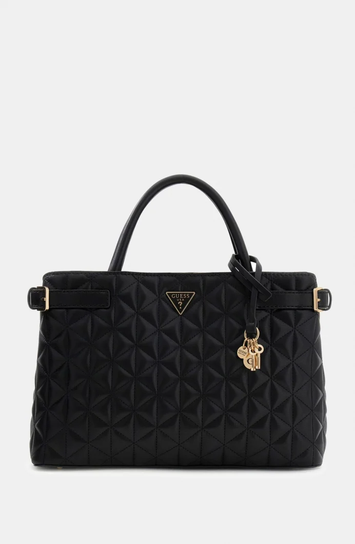 Guess Paisleigh Girlfriend El ve Omuz Kadın Siyah El Çantası HWQG9883060-BLA