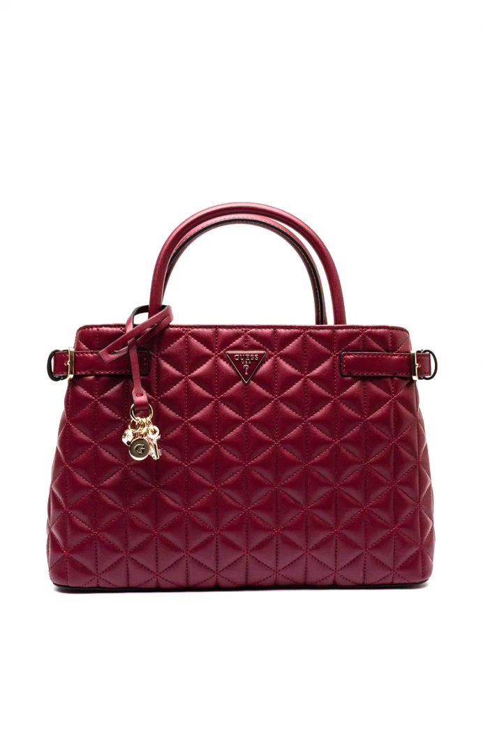 Guess Paisleigh Girlfriend El ve Omuz Kadın Bordo El Çantası HWQG9883060-BUR