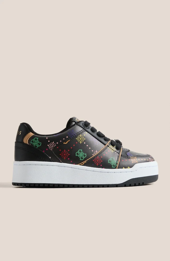 Guess Madley Kadın Siyah Sneaker FLPMAYFAL12-BLKMU