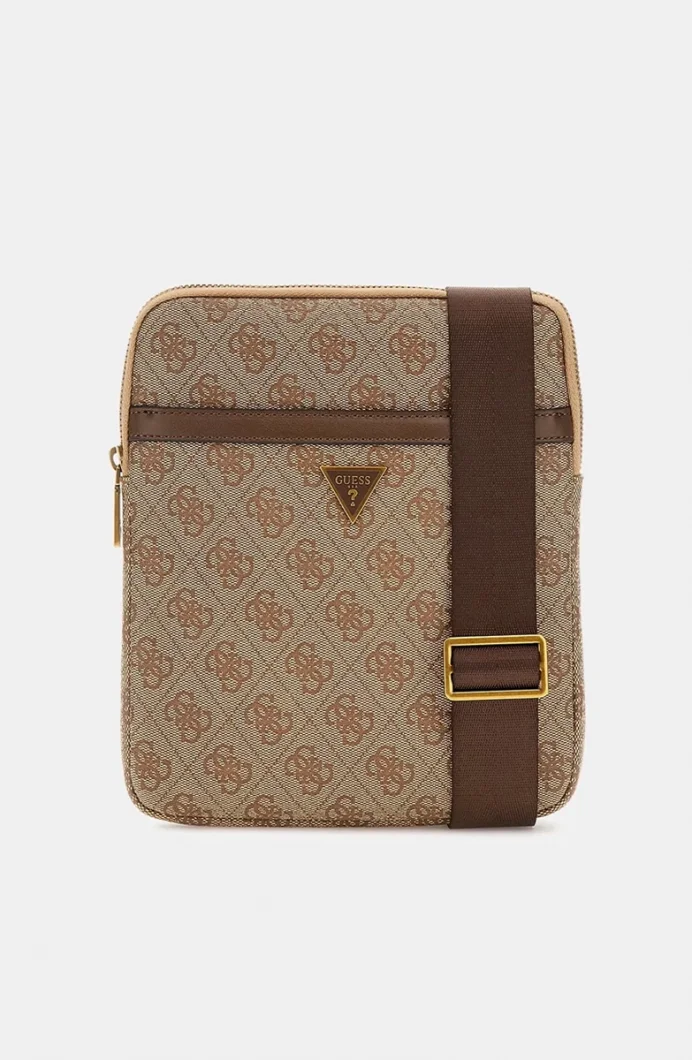 Guess Torino Erkek Bej/Kahverengi Çapraz Askılı Çanta HMEVZLP2223-BBO