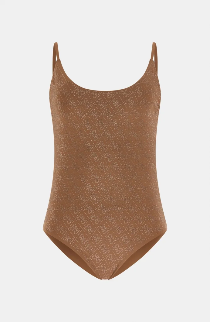 Guess Diane Tek Parça Kadın Bej Mayo E6GJ25KCUO2-G1FA