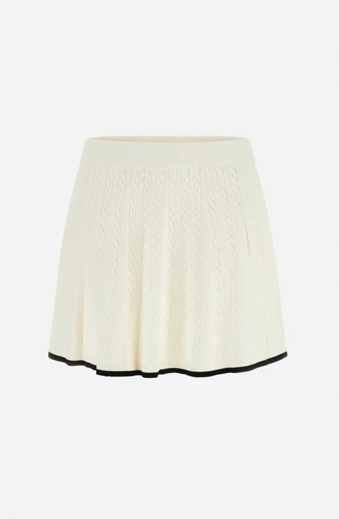 Guess Shari Triko Kadın Beyaz Etek V6RD07Z4652-G1O6