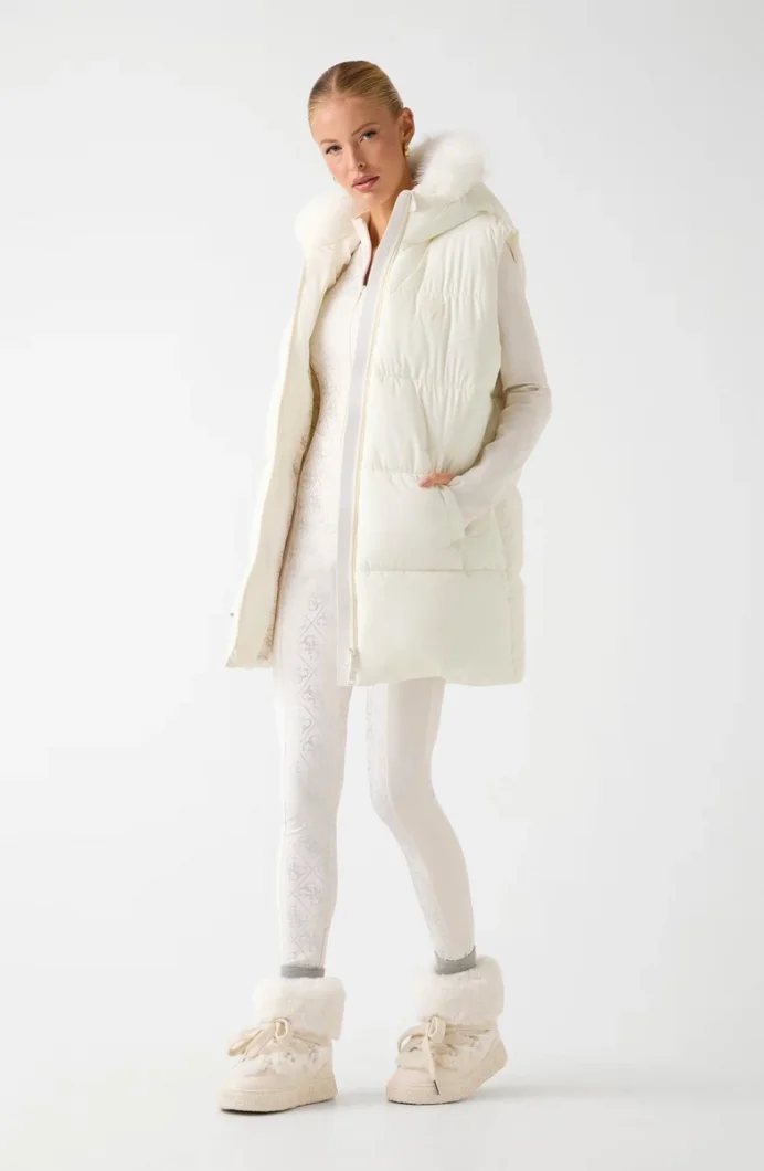 Guess Katrina Kadın Beyaz Yelek W5BL81W3282-G012