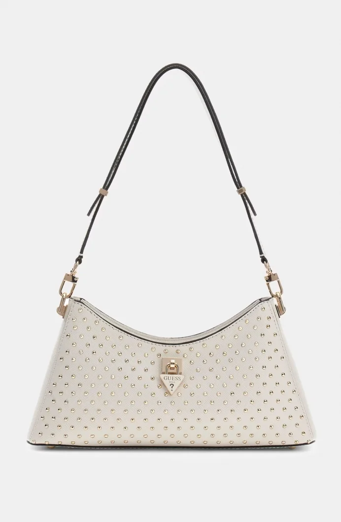 Guess Patsie Omuz Kadın Beyaz Omuz Çantası HWZE9919180-OFF