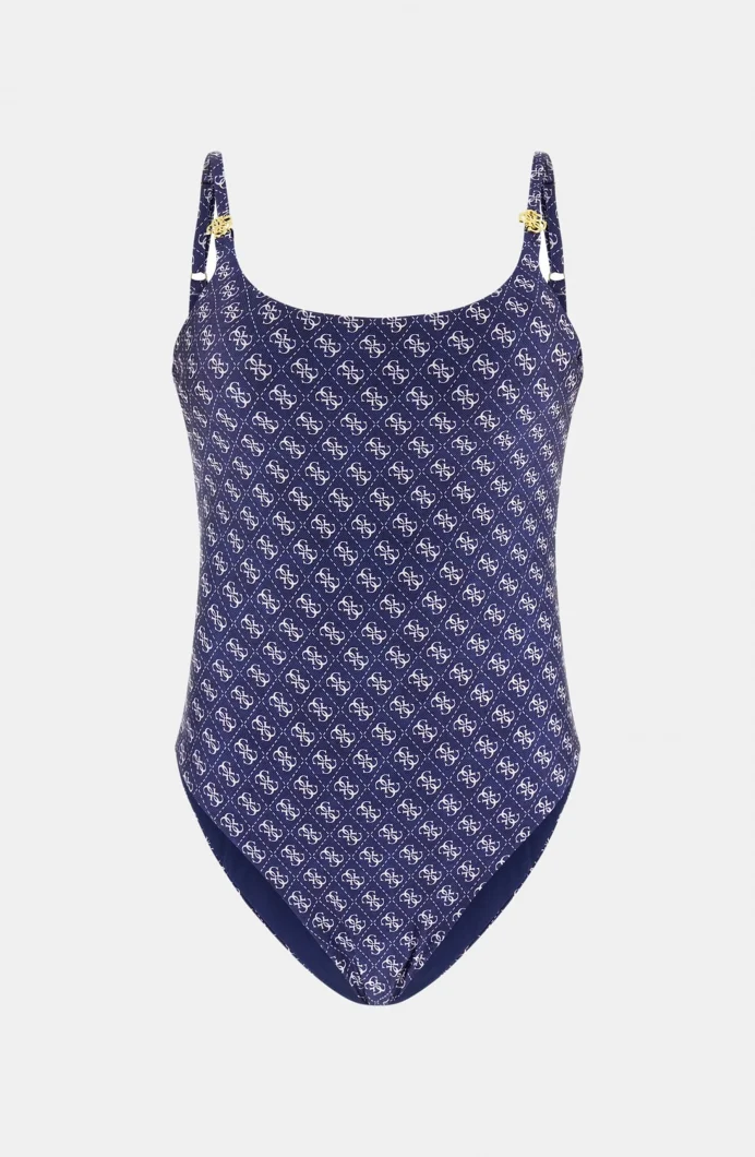 Guess 4G Tek Parça Kadın Bej Mayo E6GJ47KCBJ0-P7WY