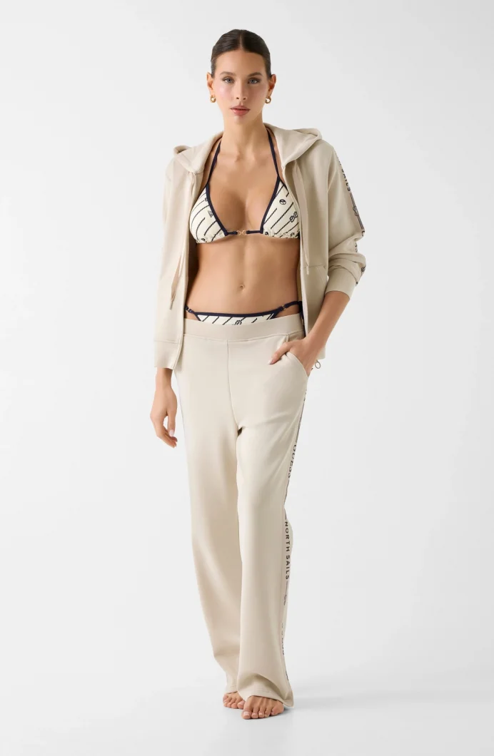 Guess GuessxNS Kadın Krem Pantolon W6GB29K3282-A115