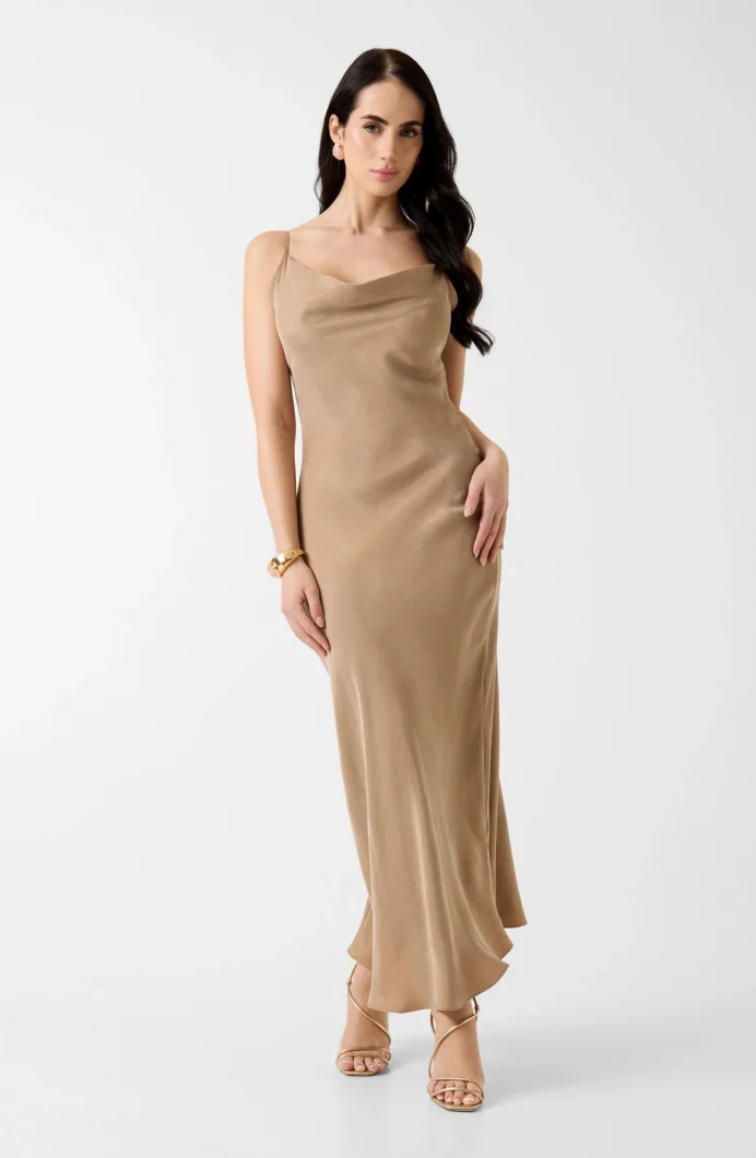 Guess Akilina Kadın Bej Elbise W6GK94W2266-G1DQ