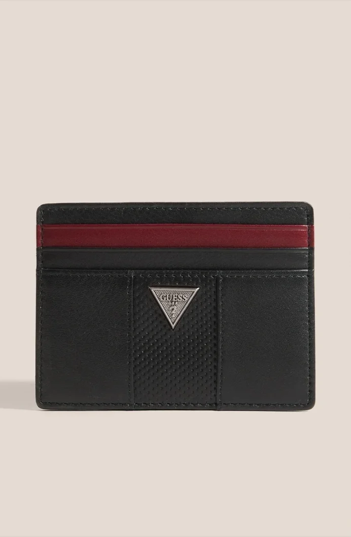 Guess Torino Erkek Siyah Kartlık SMTOCSLEA25-BLA