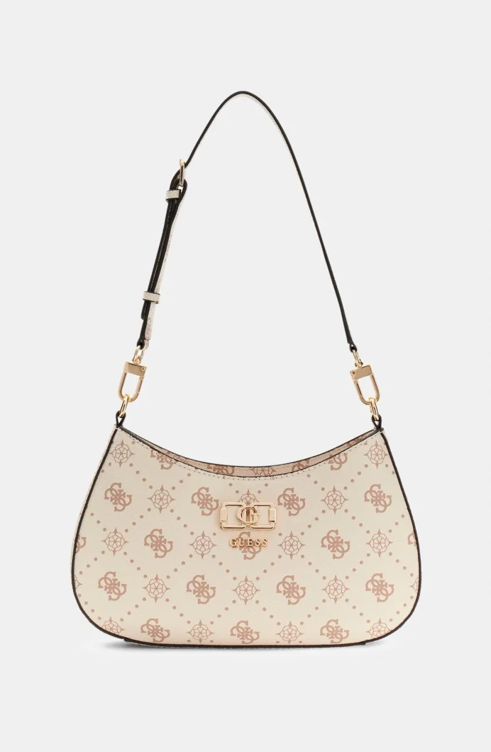 Guess Emelie Logolu Üstten Fermuarlı Kadın Çok Renkli El Çantası HWGP9928180-VNO