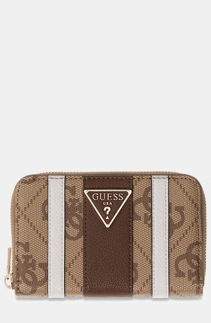 Guess Laurel II Orta Boy Fermuarlı Kadın Kahverengi Cüzdan SWSS7459140-LGW