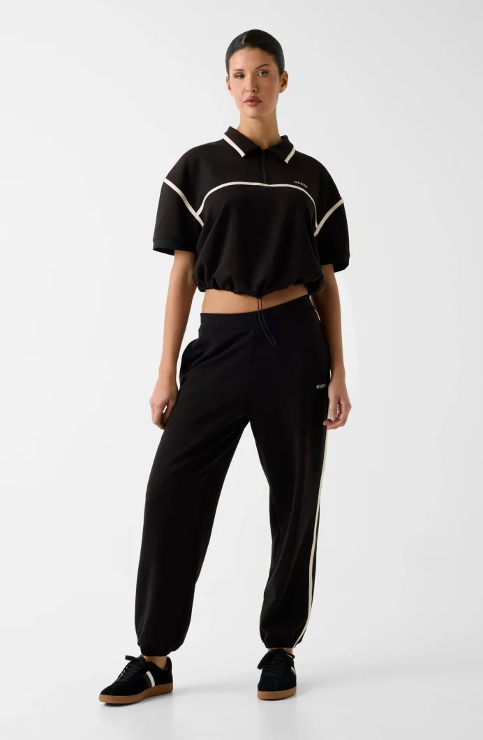 Guess Jasmine Kadın Siyah Eşofman Altı V6GB02K2915-JBLK