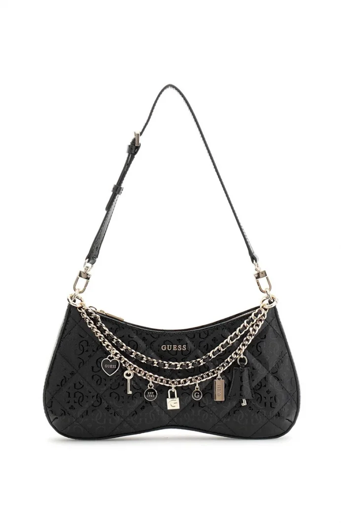 Guess Libby Kadın Siyah Omuz Çantası HWGG9912180-BLA