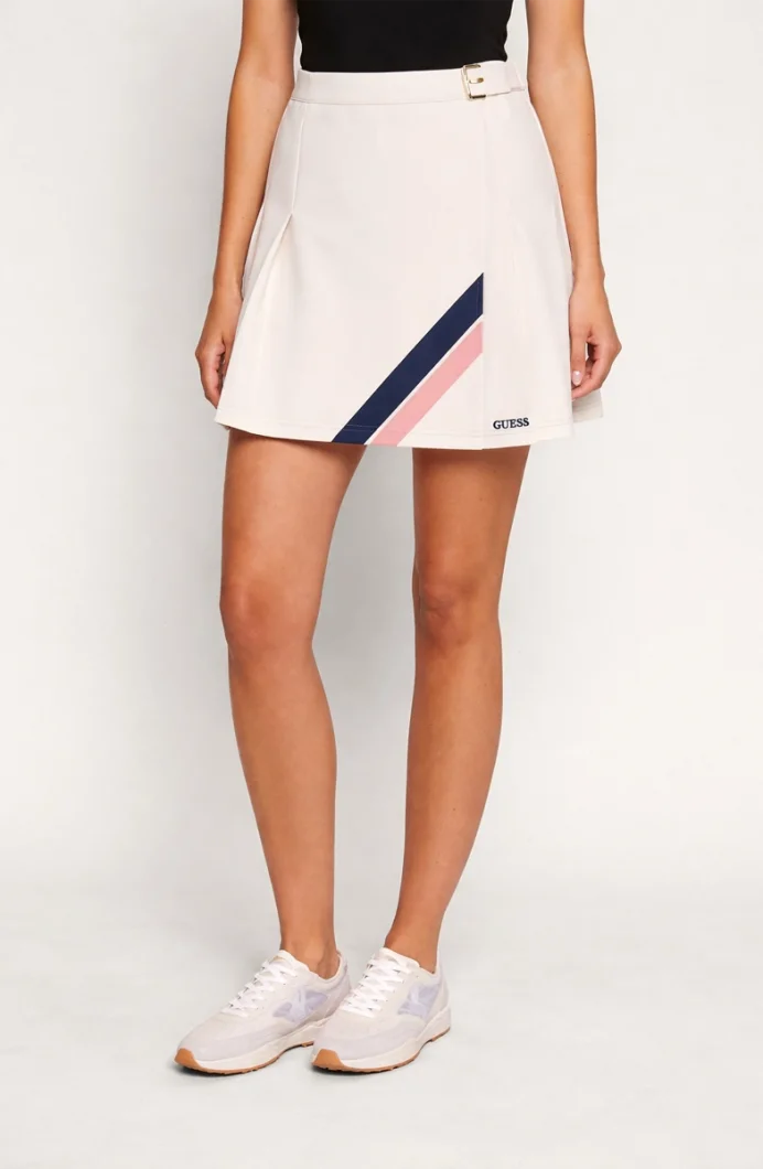 Guess Georgia Kadın Beyaz Etek V6RD00KD852-G1O6