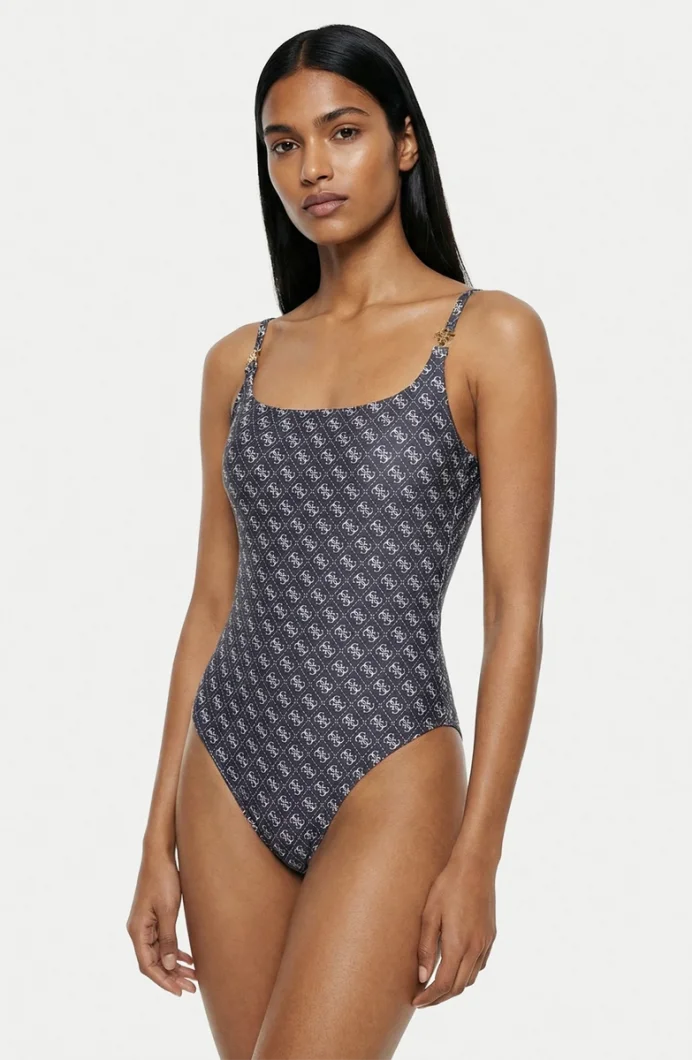 Guess 4G Tek Parça Kadın Bej Mayo E6GJ47KCBJ0-P7WY