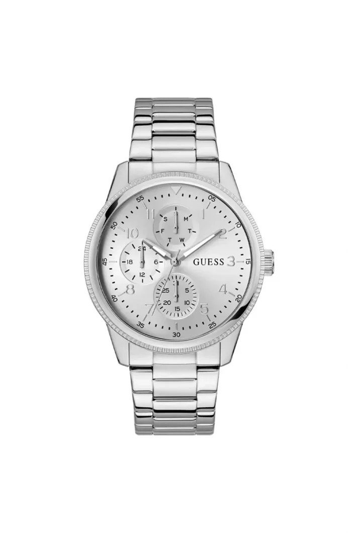 Guess Erkek Gümüş Kol Saati GUGW0970G7