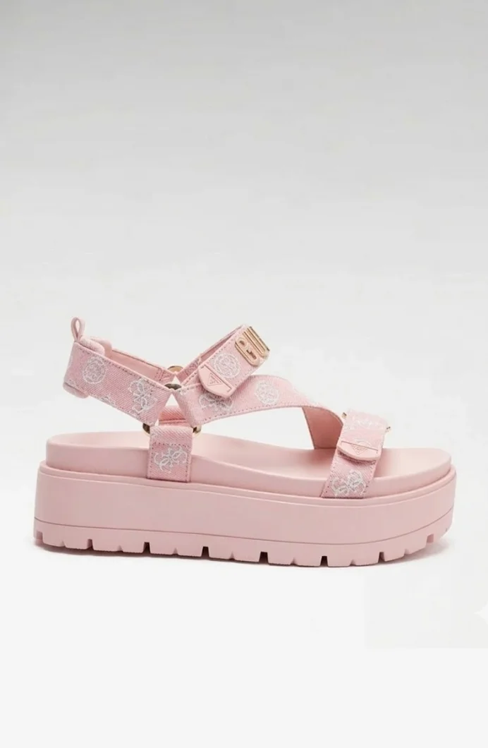 Guess Fetta Kadın Pembe Sandalet FLJFTTDEN03-PINK