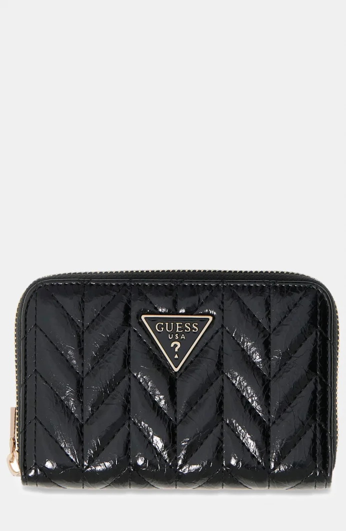 Guess Cheryl Orta Boy Fermuarlı Kadın Siyah Cüzdan SWTQ9720140-BLA