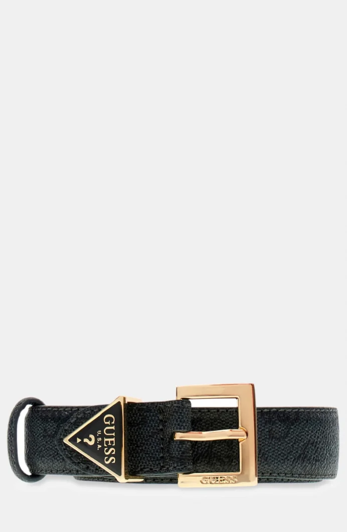 Guess Noelle Ayarlanabilir ve Tek Taraflı Kadın Antrasit Kemer BW9291P5425-CLO