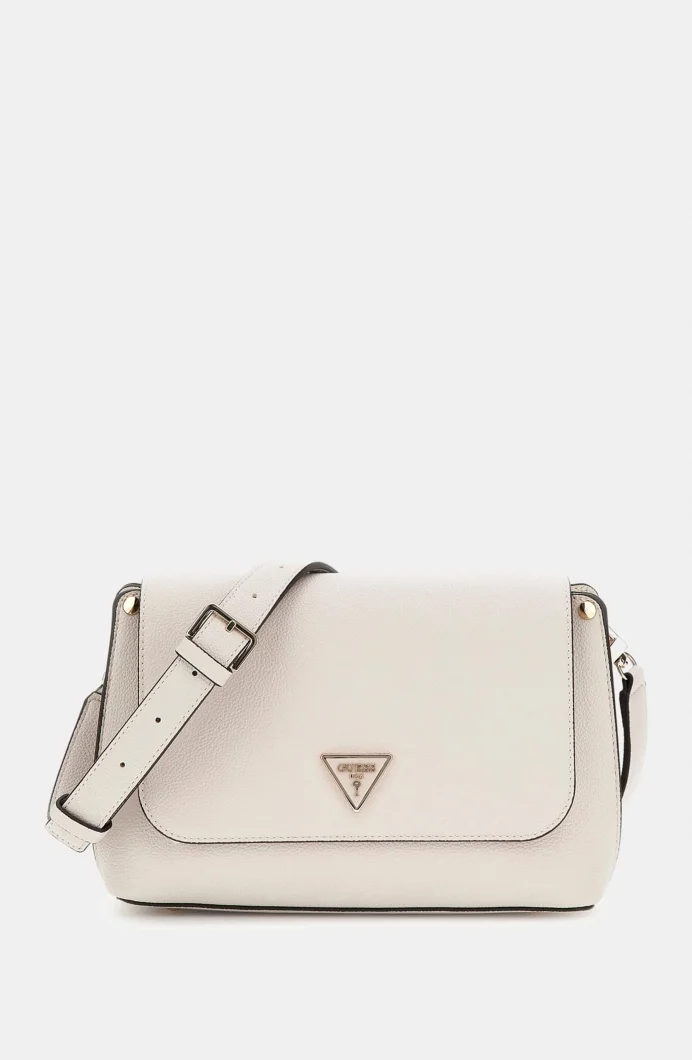 Guess Meridian II Kapaklı Kadın Krem Çapraz Çanta HWBG6974200-IVO