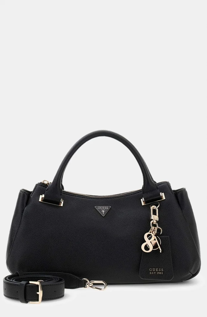 Guess Evie Üç Bölmeli Kadın Siyah El Çantası HWBG9664060-BLA