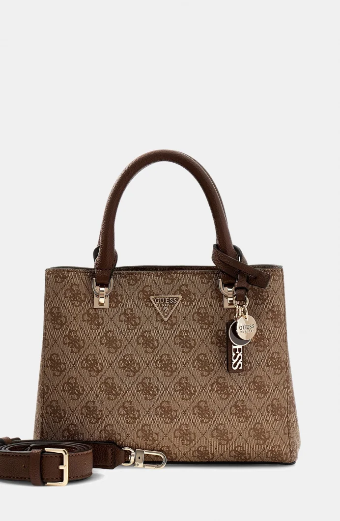 Guess Noelle II Küçük Çok Fonksiyonlu Kadın Kahverengi El Çantası HWBG9672050-LGW