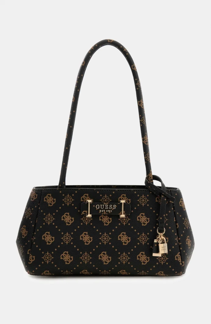 Guess Carrie Logolu Girlfriend Kadın Kahverengi El Çantası HWGP9898080-ESL