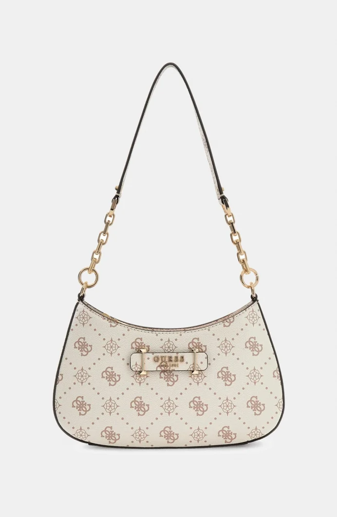 Guess Carrie Logolu Üstten Fermuarlı Kadın Çok Renkli El Çantası HWGP9898180-VNO