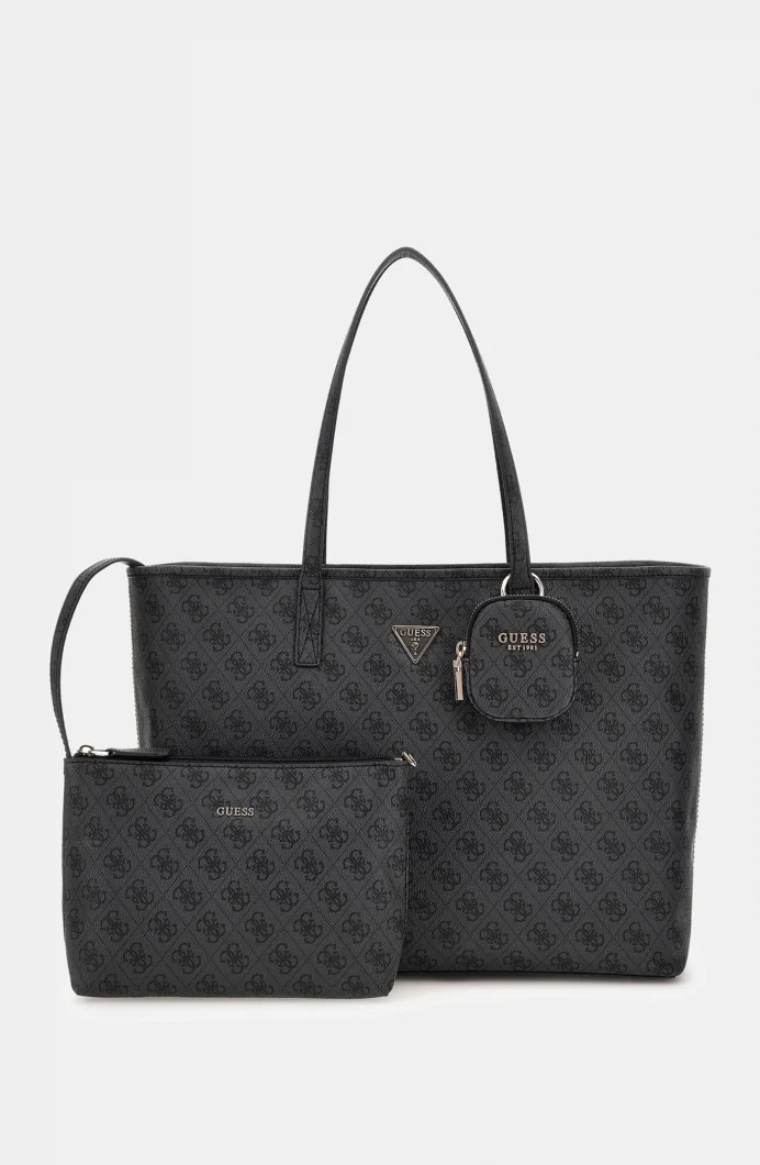 Guess Power Play II Büyük Kadın Antrasit El Çantası HWSL7124240-CLO