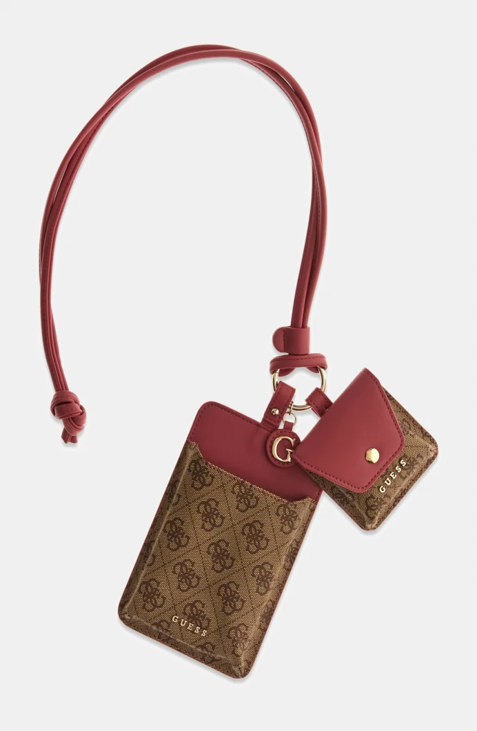 Guess Kulaklık Bölmeli Telefon Askısı Kadın Pembe Anahtarlık PW7563P6226-RSM