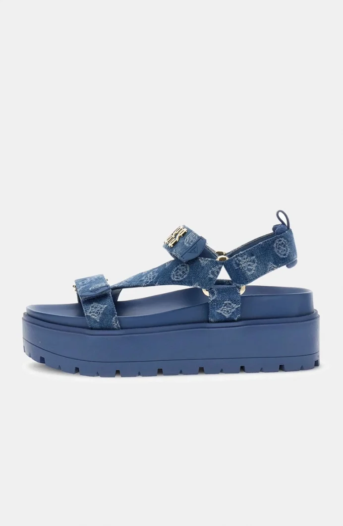Guess Fetta Kadın Mavi Sandalet FLJFTTDEN03-BLUE