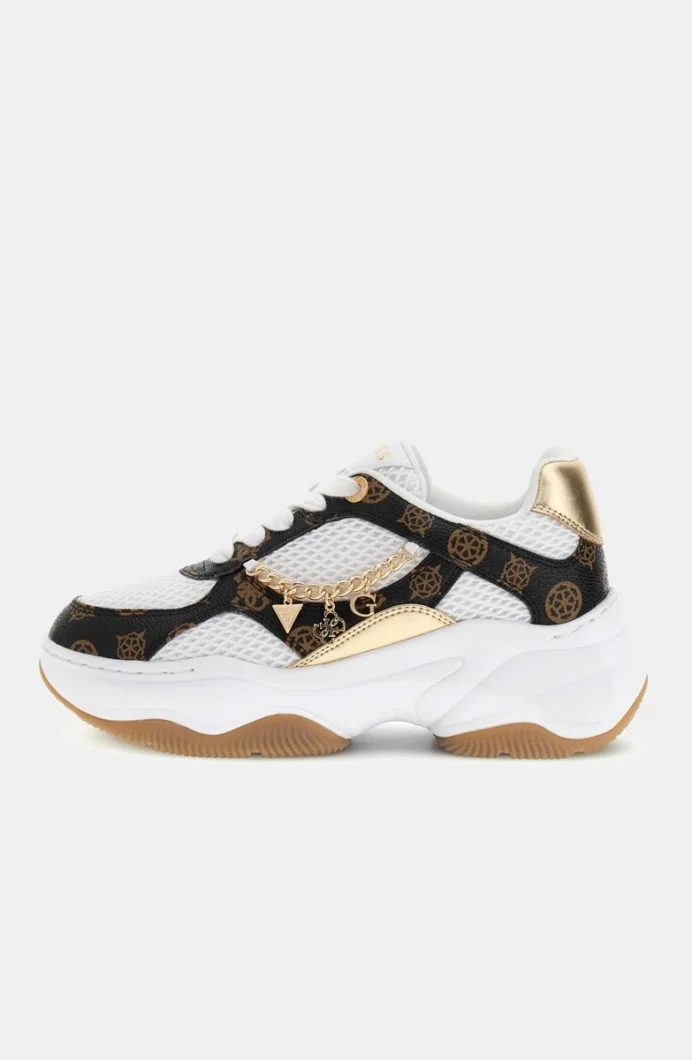 Guess Harpaa Kadın Çok Renkli Sneaker FLPHARFAL12-WHIBR