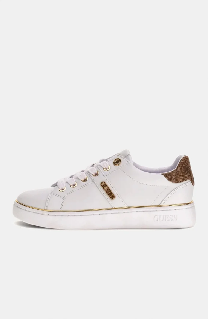 Guess Britz Kadın Beyaz Sneaker FLFBTZELE12-WHITE