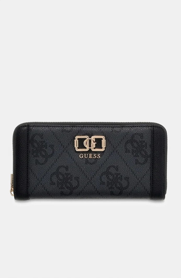 Guess Karnilla Logolu Büyük Boy Kadın Antrasit Cüzdan SWOS9901146-CLO