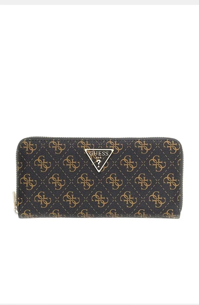 Guess Laurel II Büyük Boy Kadın Kahverengi Cüzdan SWQL7459146-BNL