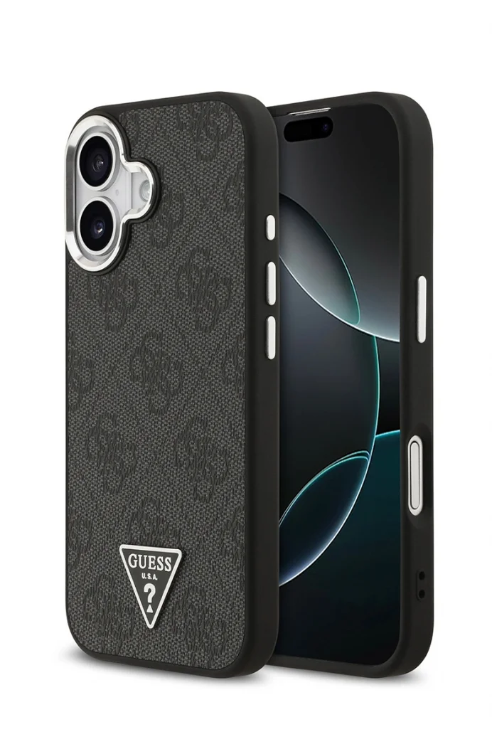 Guess iPhone 17 Orjinal Lisanslı M-safe Kadın Kahverengi Telefon Kılıfı GUHMP17SP4TSRCMK