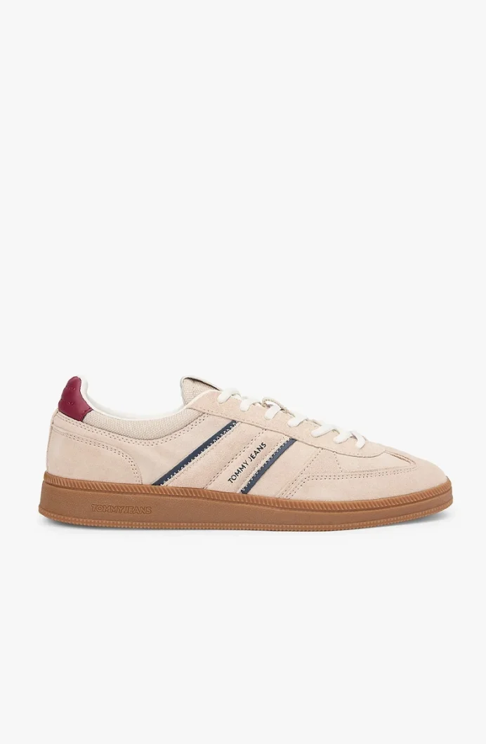 Tommy Hilfiger The Greenwich Edge Süet Erkek Bej Sneaker EM0EM01662ABY